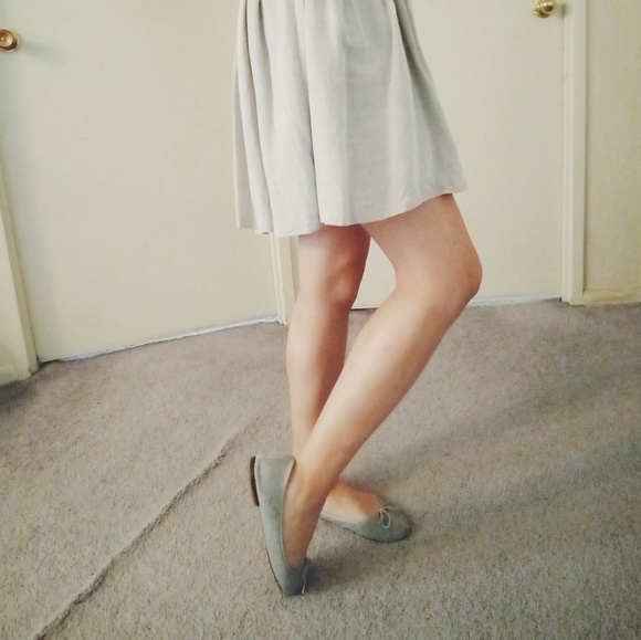 DONATED! GAP Grey Wool Ballet Flats - Picture 4 of 8